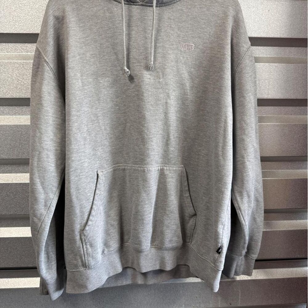 Vans Men's Grey Hoodie